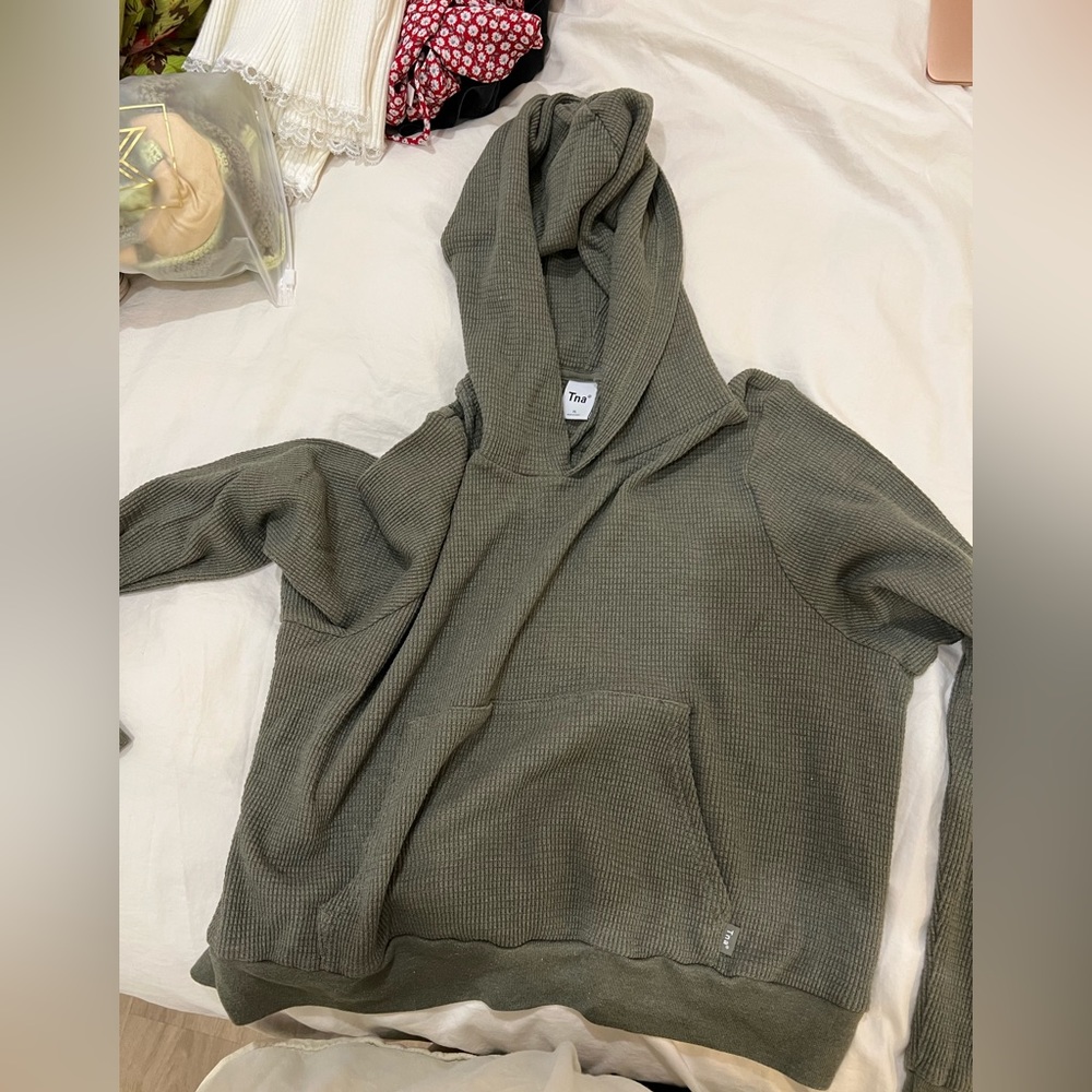TNA Artizia Bloor Waffle Hoodie